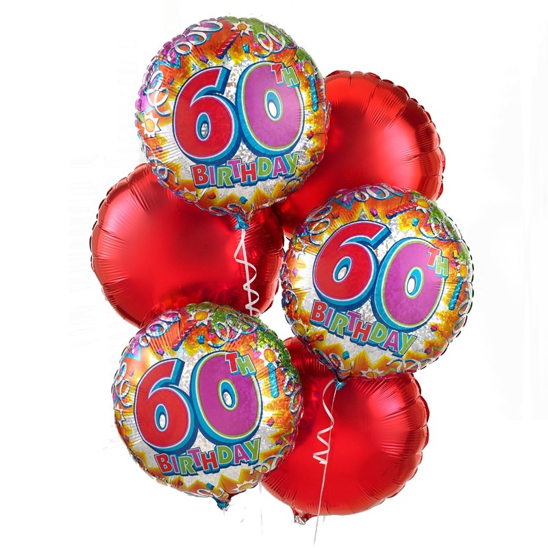 60th Special Birthday Balloon Bouquet