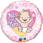 New Baby Girl Balloon