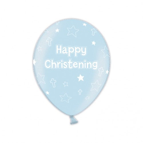 Christening latex balloon blue €3 per balloon