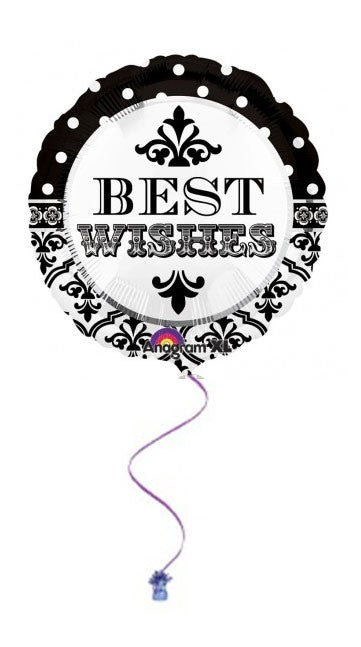 Best Wishes 18" Foil
