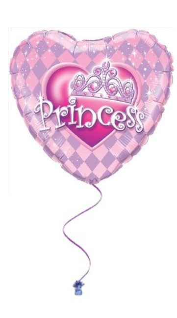 Happy Birthday Princess 18" Foil Balloon