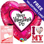 Valentines Day Balloon - Cupids Heart